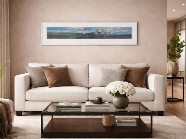 Giclée Fries Landschap - Peter B. van Houten (2010), Ophalen of Verzenden