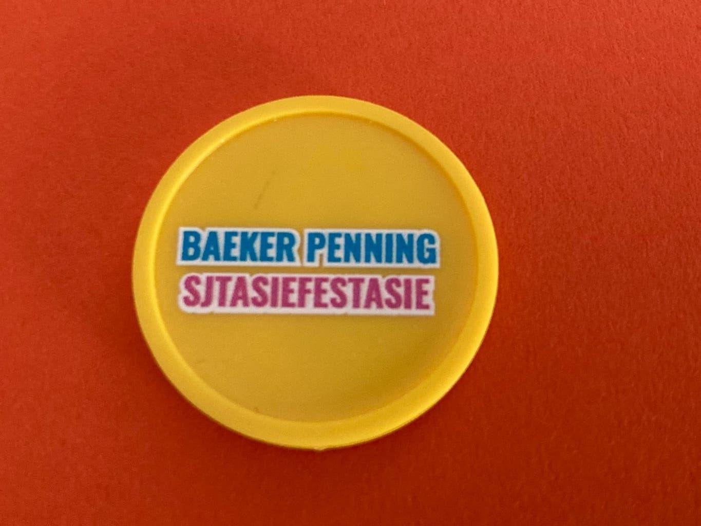 Consumptiemunt / Baeker penning Sjtasiefestasie, Ophalen, Overige materialen, Nederland