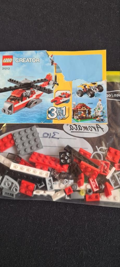 Lego creator 31013, Ophalen of Verzenden, Zo goed als nieuw