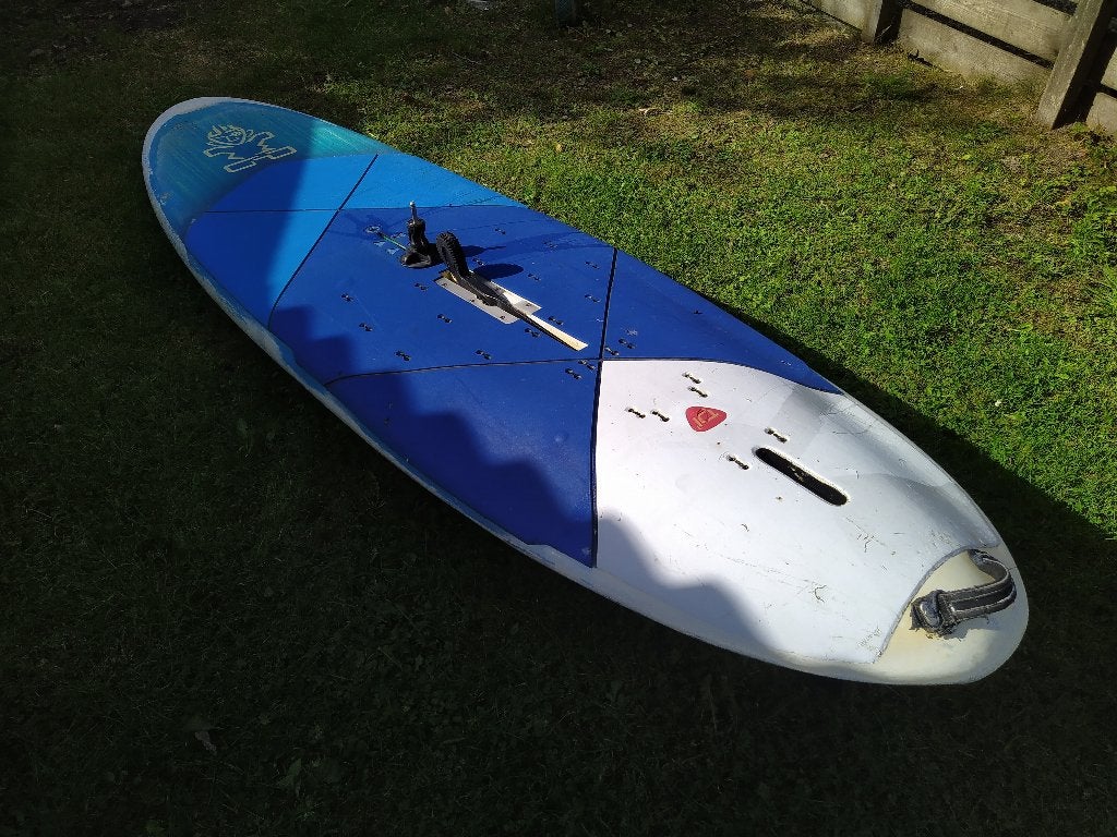 Windsurf Set beginner compleet met 2 zeilen, Watersport en Boten, Windsurfen, Gebruikt, Complete set, Starboard, 250 tot 300 cm