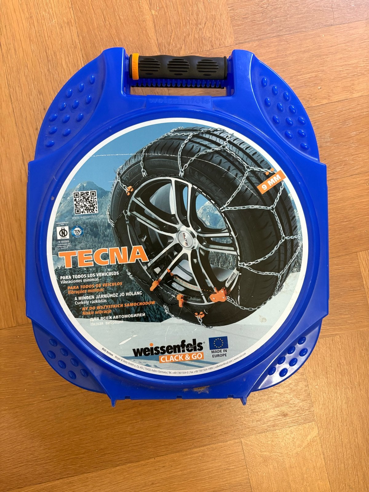 Weissenfels Tecna 9mm L110 Sneeuwkettingen, Auto diversen, Sneeuwkettingen, Ophalen, Nieuw