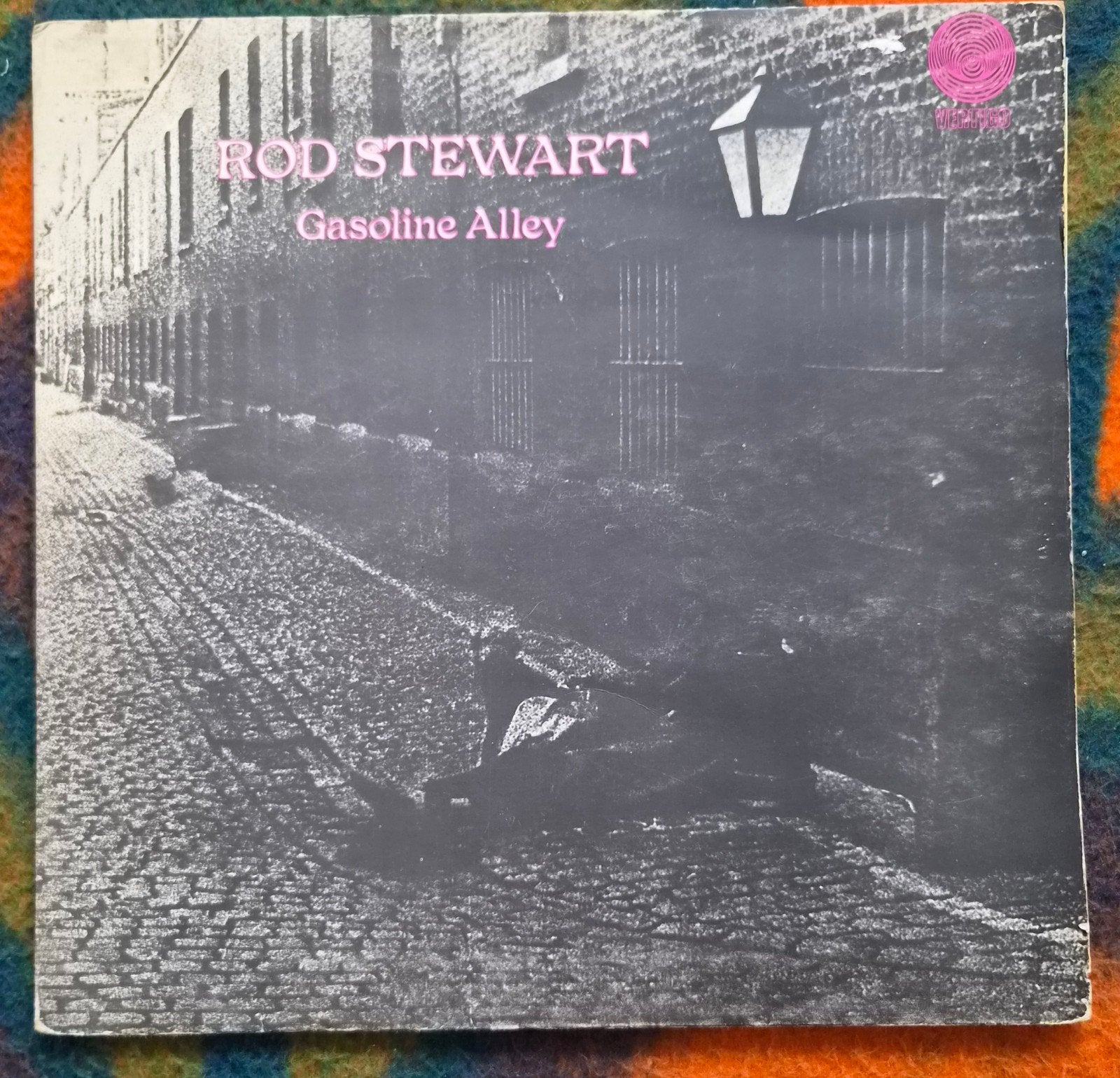 Rod Stewart - Gasoline Alley LP (1970) Vertigo Swirl, LP, Inclusief binnenhoes, Gebruikt, Ophalen of Verzenden