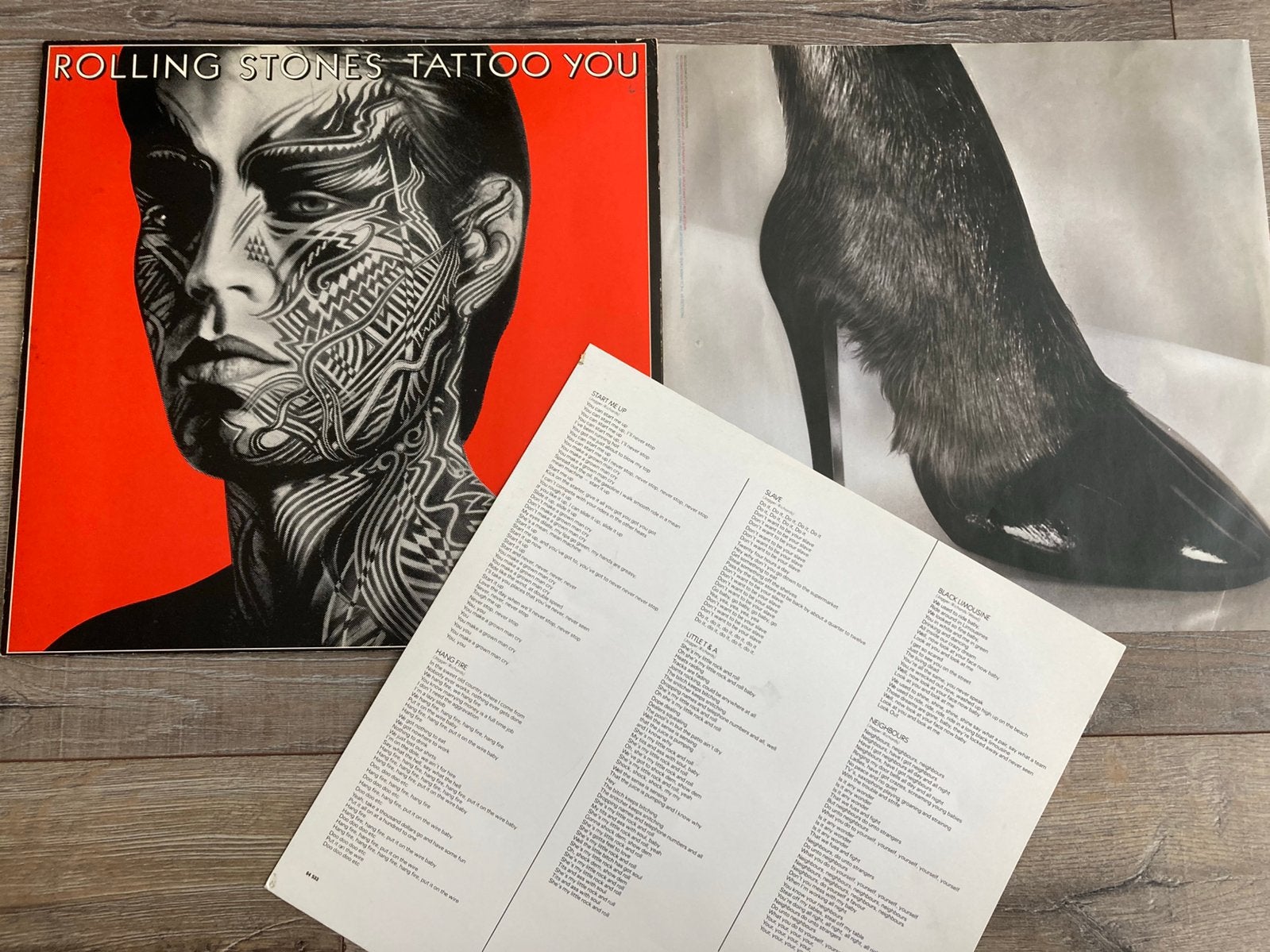 Rolling Stones: Tattoo You LP, Ophalen of Verzenden, Zo goed als nieuw, 12 inch, Poprock