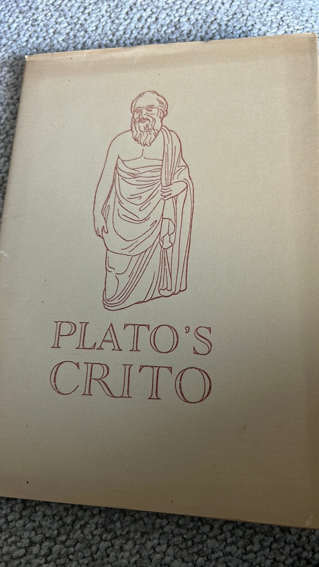 Plato’s Crito, Ophalen of Verzenden, Gelezen