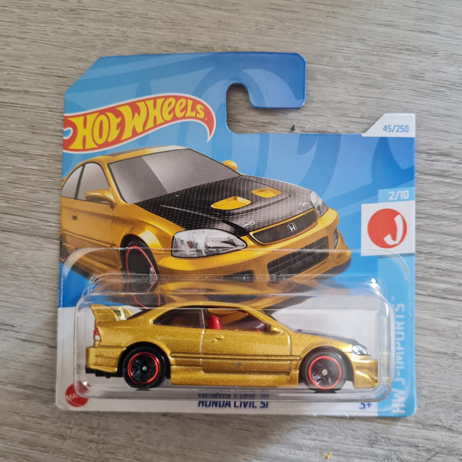 Hotwheels 1:64 Honda Civic SI, Hobby en Vrije tijd, Modelauto's | Overige schalen, Ophalen of Verzenden, Nieuw, Auto