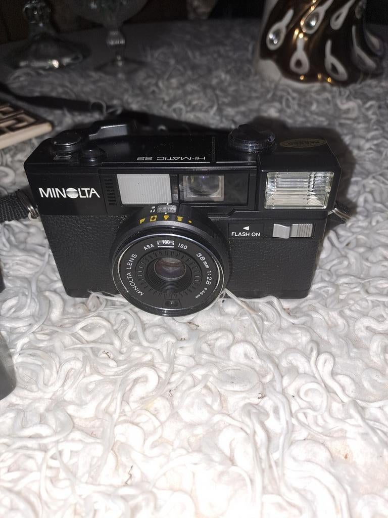 Minolta Hi-Matic S2 Analoge Compact Camera, Audio, Tv en Foto, Fotocamera's Analoog, Ophalen, Gebruikt, Compact, Minolta