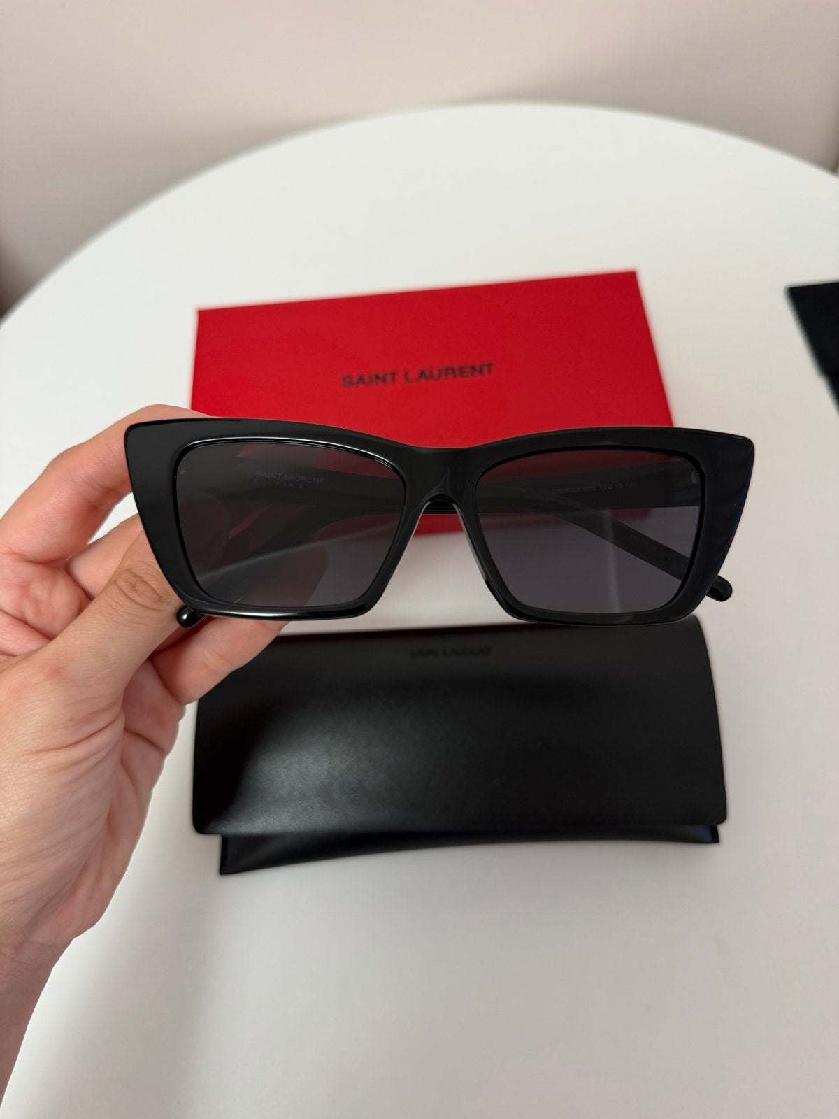 Saint Laurent SL.276.MICA Zonnebril Zwart Cat Eye UV400, Sieraden, Tassen en Uiterlijk, Zonnebrillen en Brillen | Dames, Overige merken