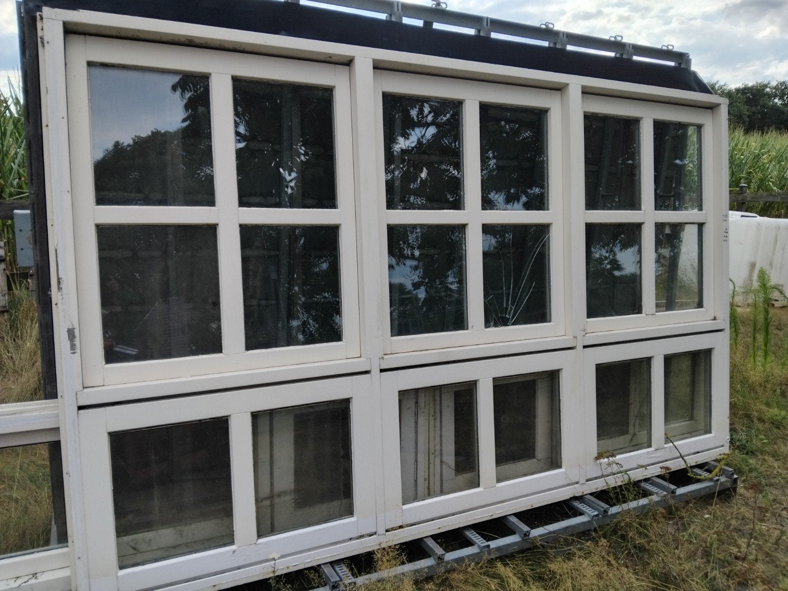 kozijnen voor een uitbouw, Ophalen of Verzenden, Hout, Raamkozijn