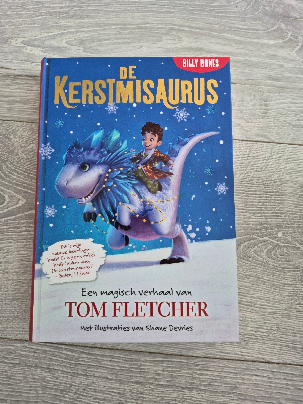 De Kerstmissaurus, Ophalen, Zo goed als nieuw, Fictie algemeen