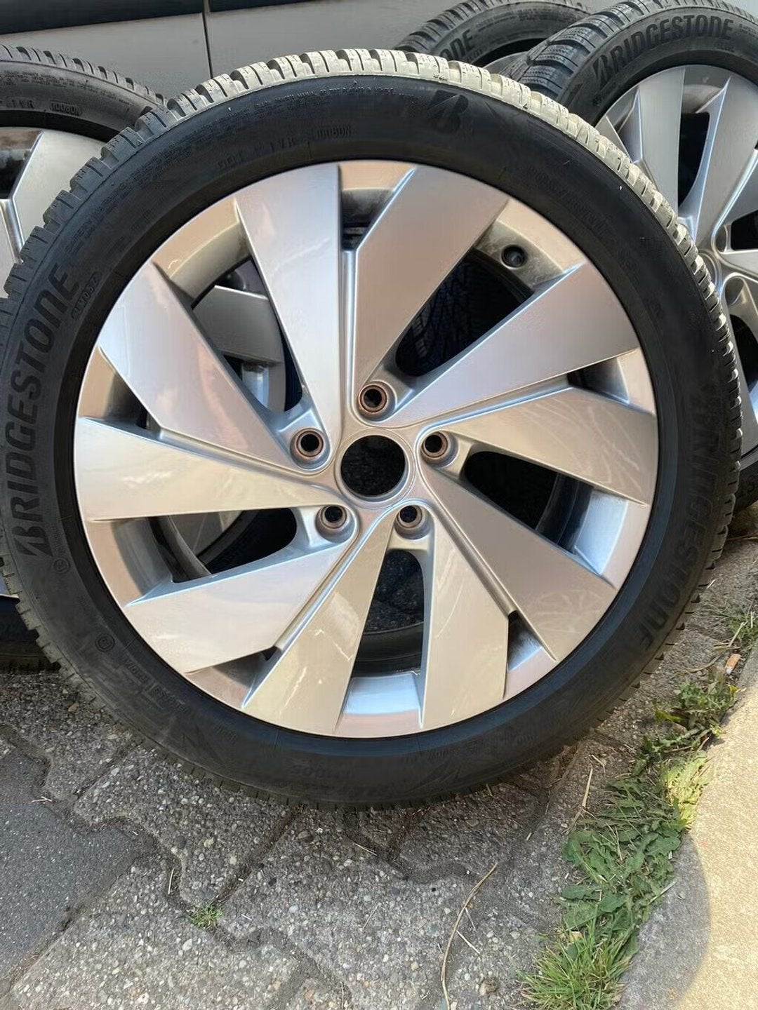 NIEUW 17” OEM VW Golf 5 6 7 8 Belmont Velgen + Winterbanden, Gebruikt, -, -, Banden en Velgen