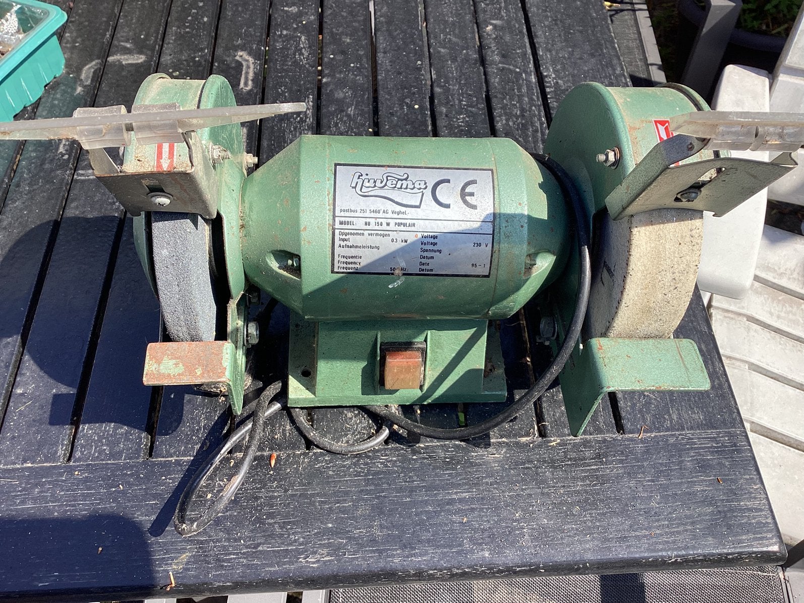 Slijp machine, Ophalen, Zo goed als nieuw, Minder dan 700 watt, Werkbankslijpmachine