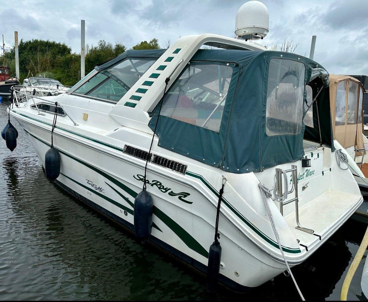 Sea Ray 280 Sundancer 2X 4.3L Mercruiser V6 1989 Motorboot, Watersport en Boten, Motorboten en Motorjachten, 10 m, Binnenboordmotor