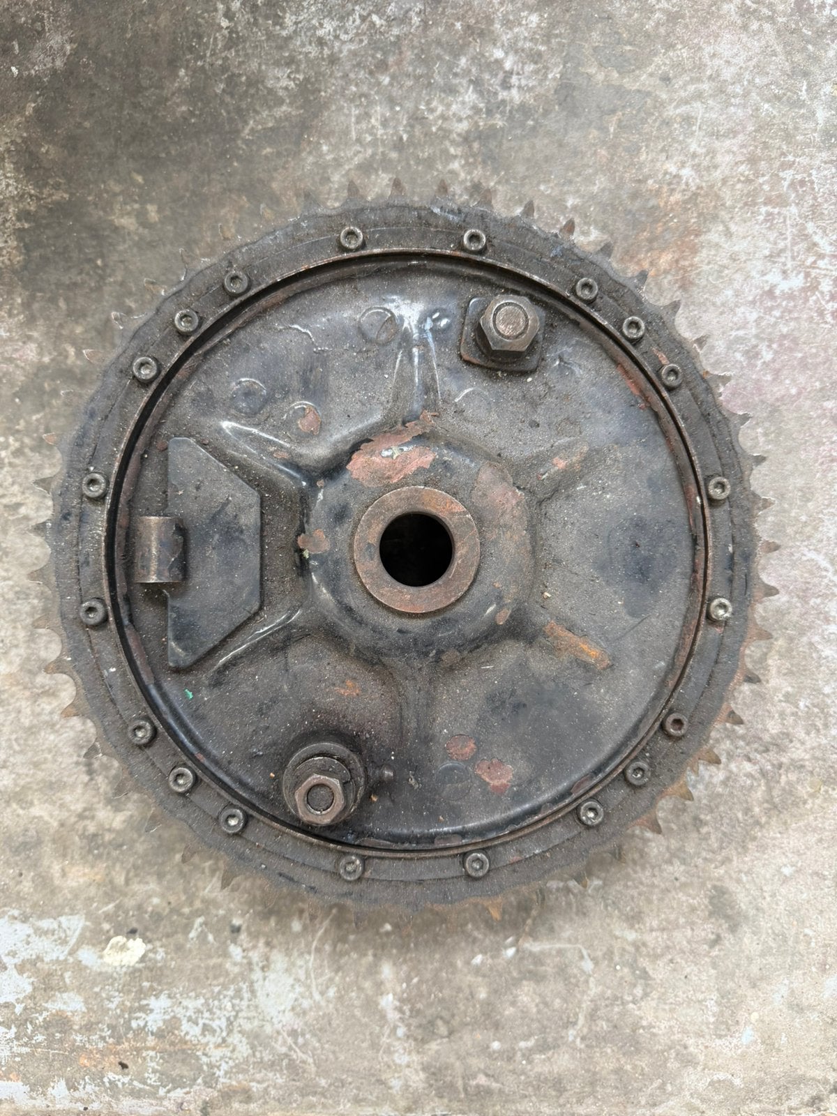 Harley davidson hardtail achter wiel trommelrem, Ophalen of Verzenden, Gebruikt