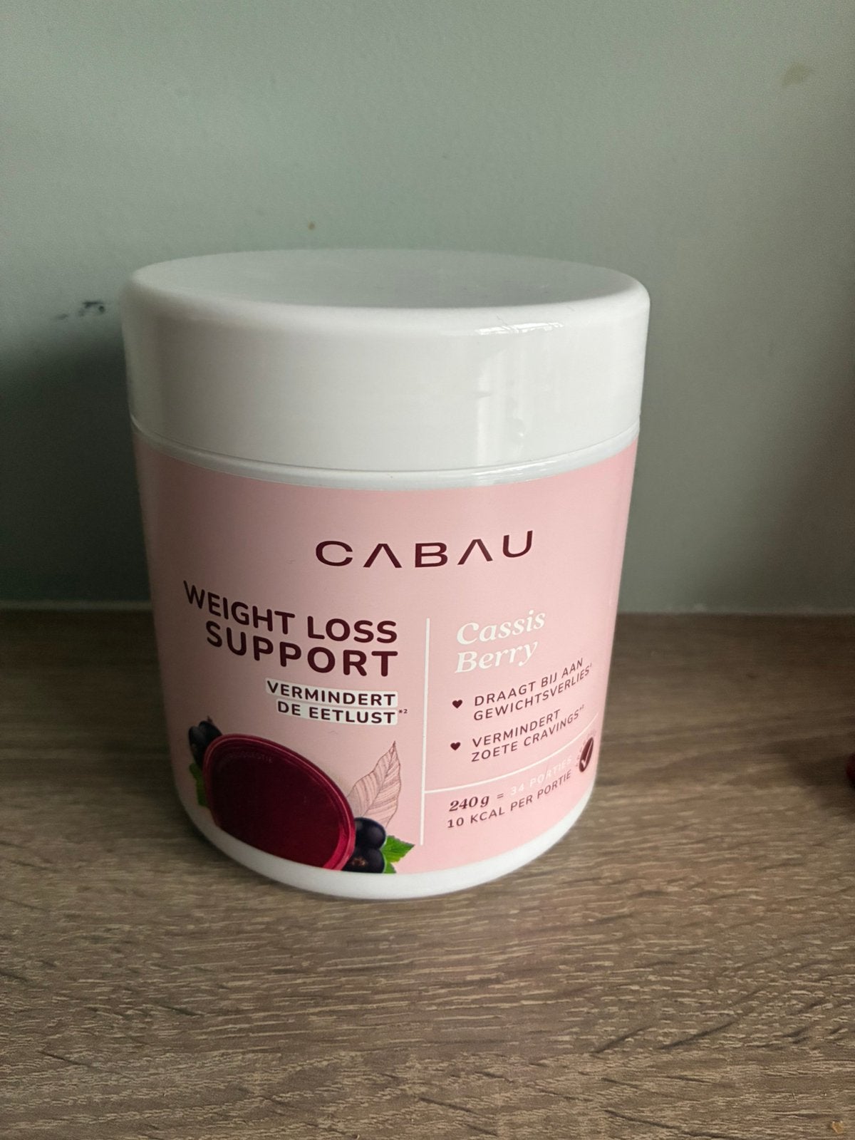 Cabau weight loss support, Sport en Fitness, Ophalen of Verzenden, Zo goed als nieuw, Poeder of Drank