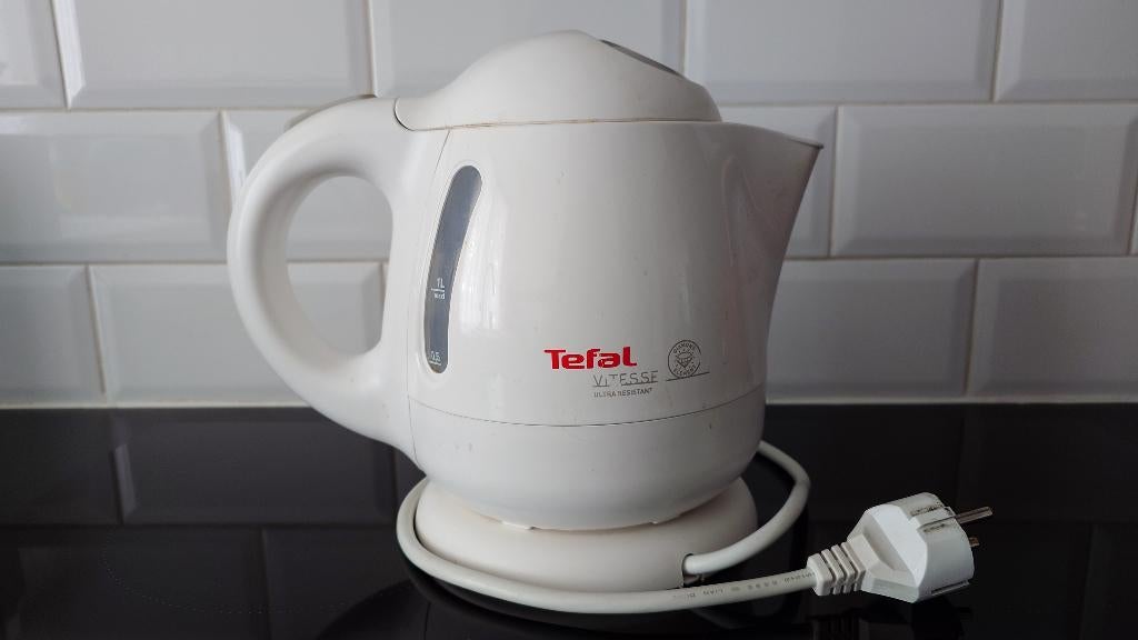 Compacte waterkoker van Tefal, Minder dan 1 liter, Ophalen, Gebruikt