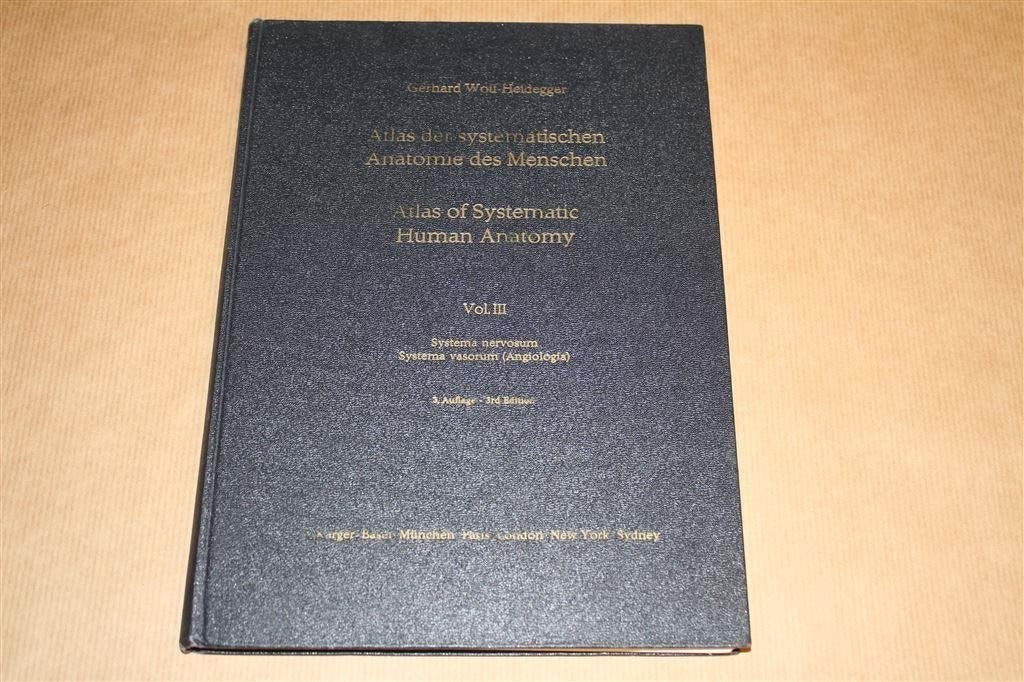 Atlas Systematic Human Anatomy - Systema Nervosum, Ophalen of Verzenden, Gelezen, Natuurwetenschap