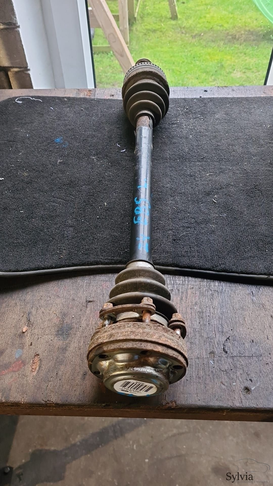 Aandrijfas links BMW Z4 E85 N52B25 2.5 7563819 33207571051 7, Gebruikt, -, -, Ophalen of Verzenden