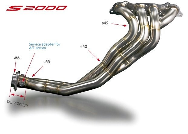 Toda Spruitstuk + Sard katalysator - Honda S2000 F20C, Ophalen of Verzenden