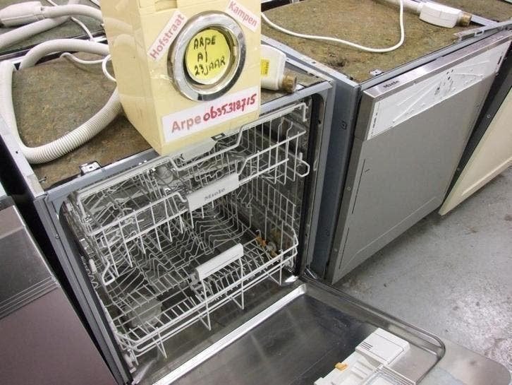 Miele voll geintergr inb vaatwasser  vanaf 325 TURBO Arpe, Ophalen, Minder dan 10 liter, Refurbished, Inbouw