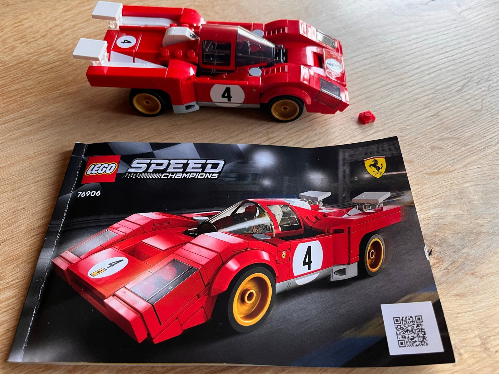LEGO Speed Champions Ferrari 512 M (76906), Ophalen of Verzenden, Zo goed als nieuw, Overige merken