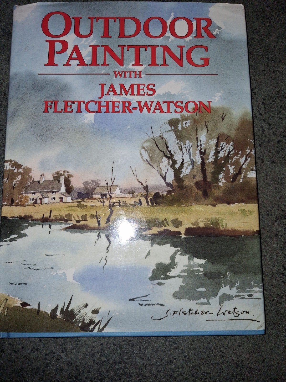 Outdoor Painting., 20e eeuw of later, Nieuw, Ophalen of Verzenden, James Fletcher - Watson