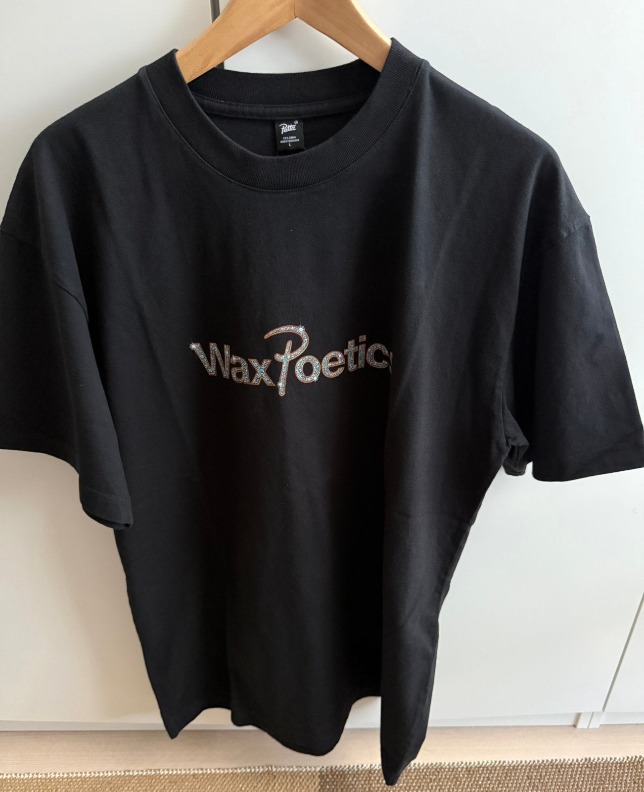Patta X Wax Poetics tshirt maat Large nieuw, Kleding | Heren, T-shirts, Ophalen of Verzenden, Nieuw, Maat 52/54 (L), Zwart