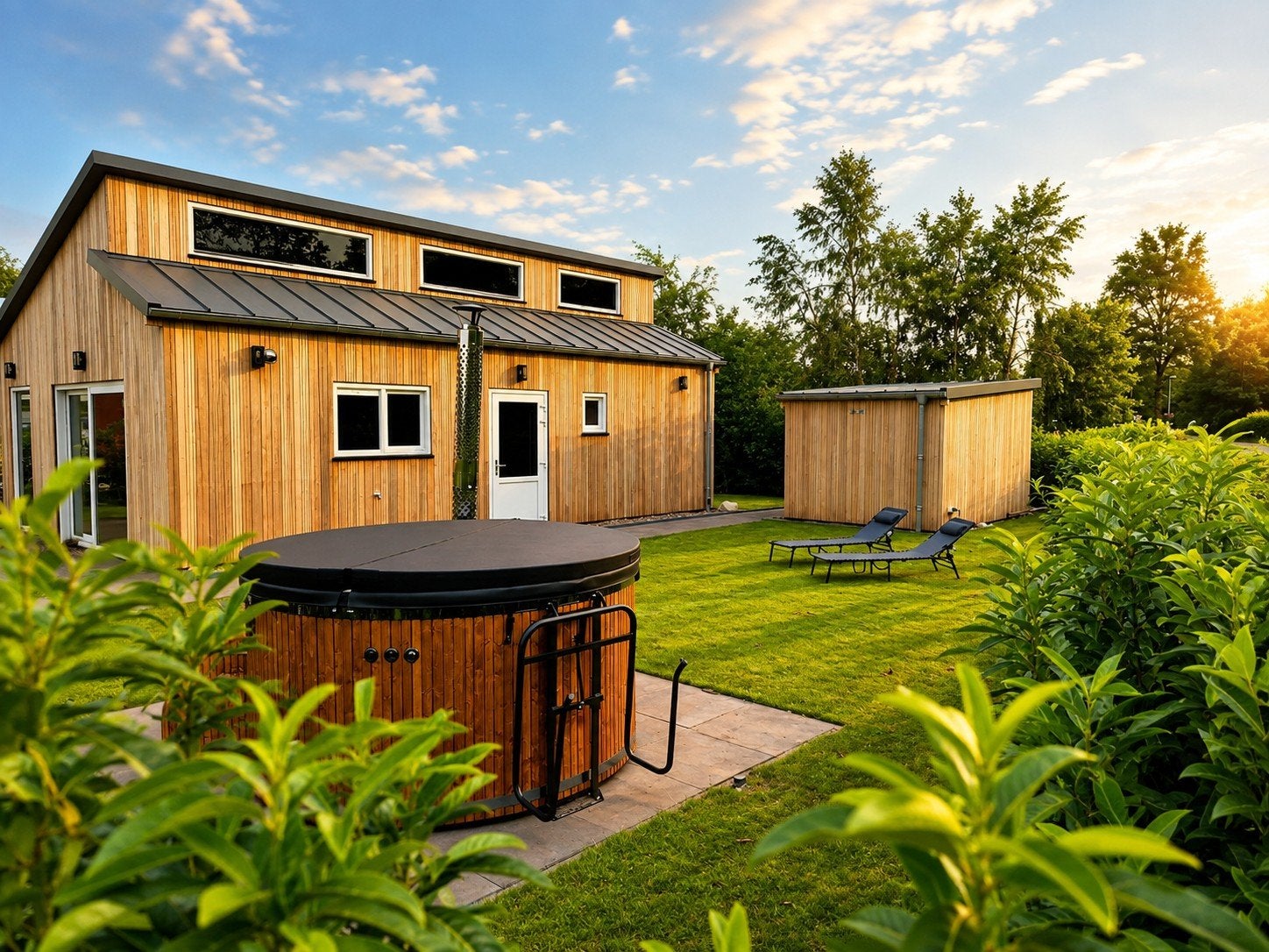 Vakantiehuis Gasselte Drenthe, Vakantie, Airconditioning, 2 slaapkamers, Recreatiepark, Chalet, Bungalow of Caravan