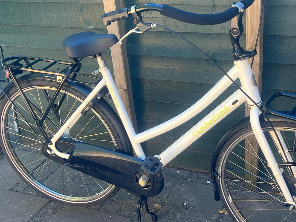 Cumberland Urban Style Damesfiets - Zo goed als nieuw, Overige merken, Terugtraprem, (Extra) lage instap, Ophalen of Verzenden