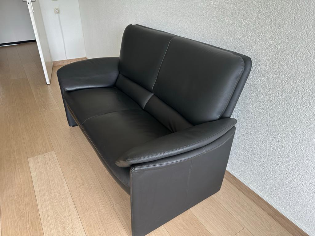 Leolux leren tweezits bank - Comfortabel en stijlvol, Ophalen, Gebruikt, Design, 150 tot 200 cm