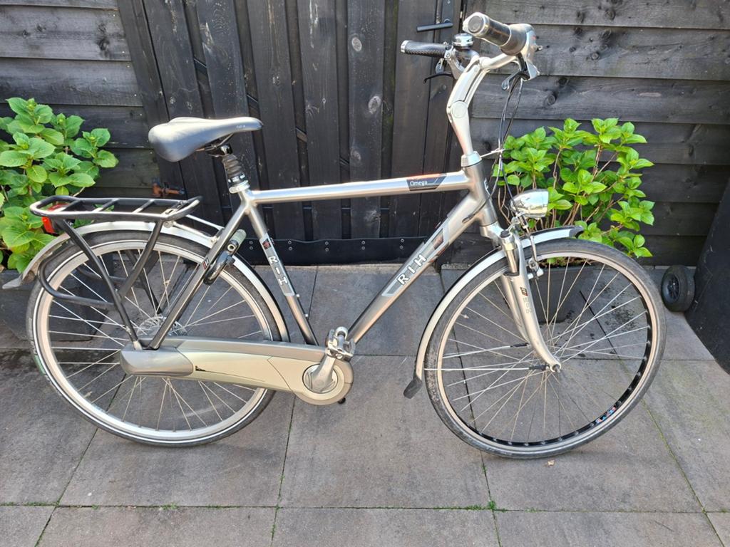 Nette herenfiets, Fietsen en Brommers, Gebruikt, Versnellingen, 53 tot 57 cm, Ophalen