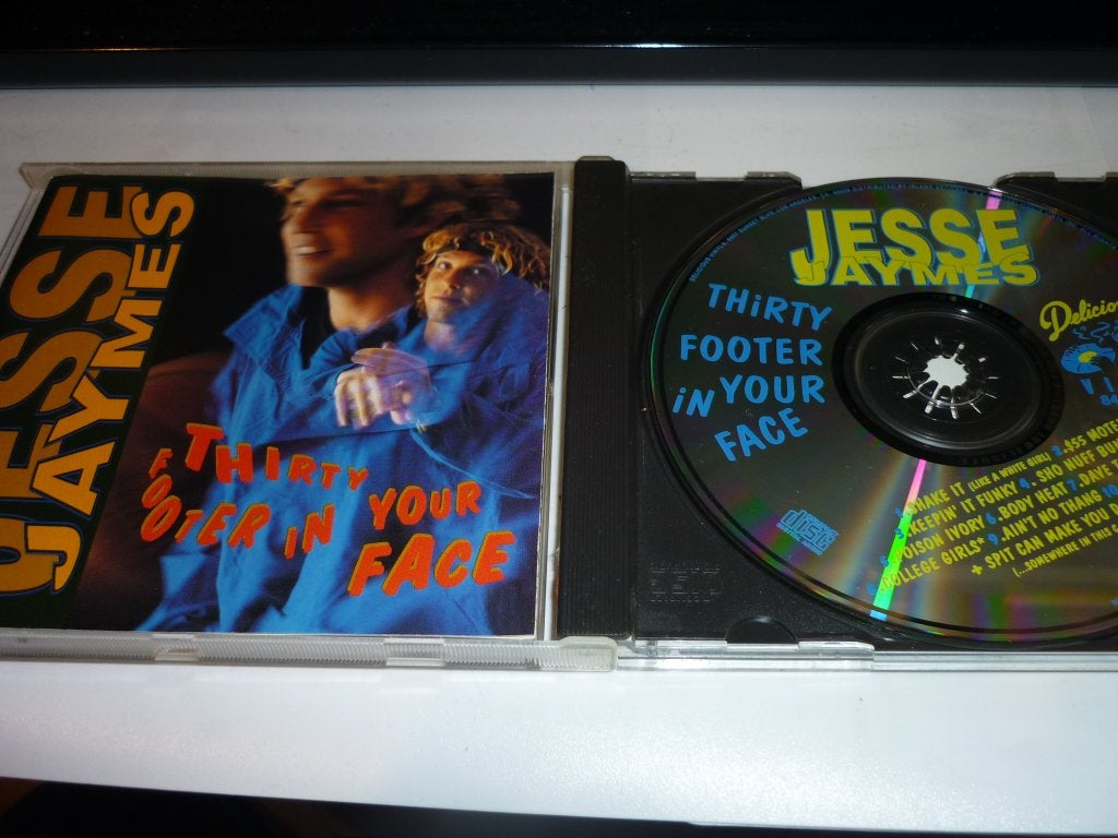 Jesse Jaymes de cd thirty footer in your face, Verzenden, Zo goed als nieuw, Poprock