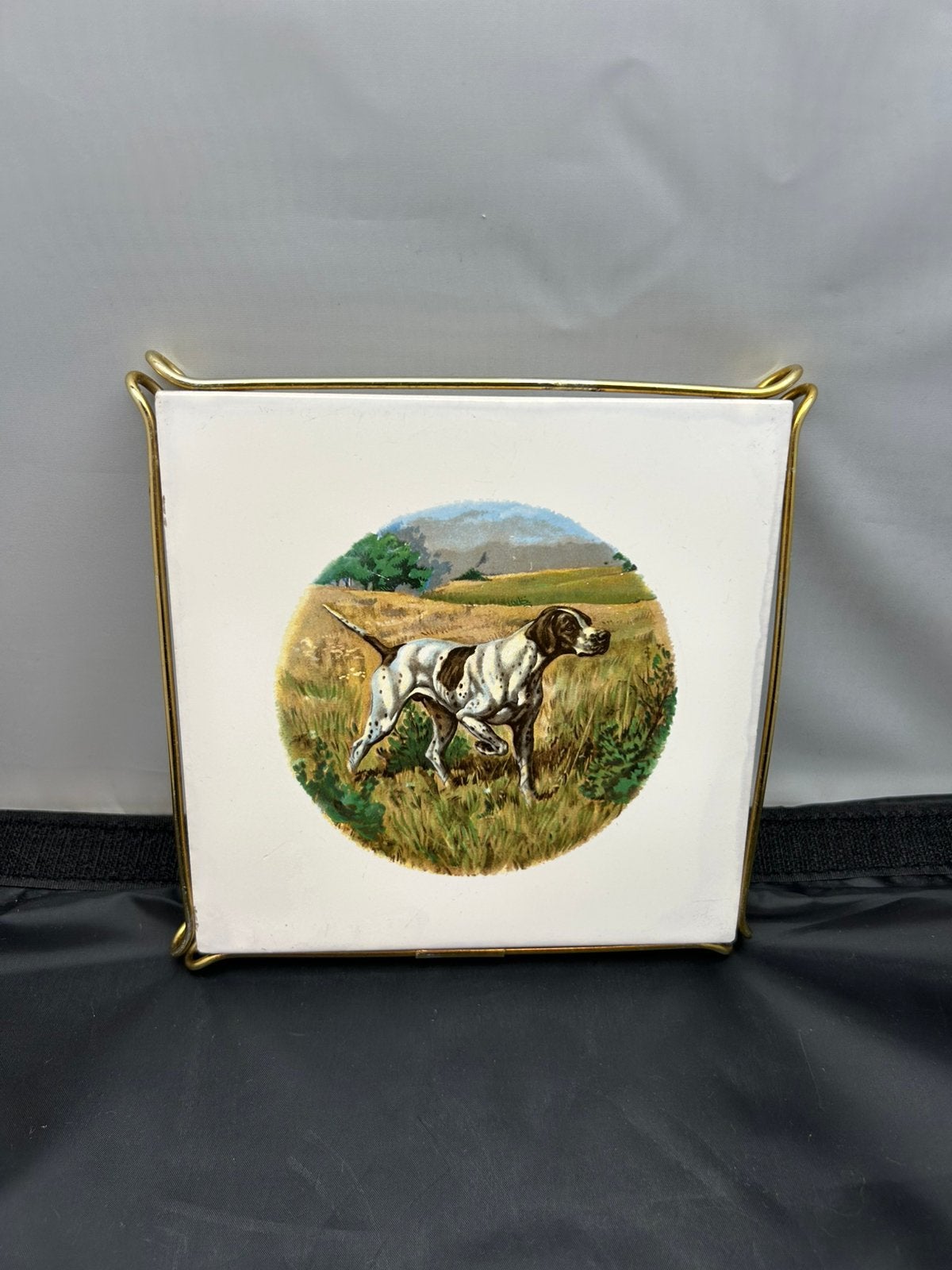 Vintage Villeroy & Boch Mettlach Tegel Jachthond Pointer, Ophalen