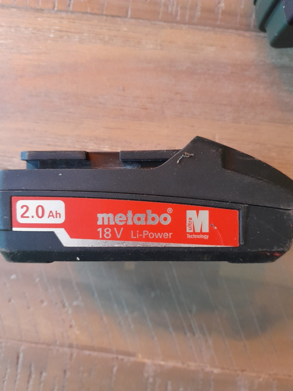 Metabo Accu en Oplader Set - 2x 18V 2.0Ah Li-Power, Ophalen, Gebruikt