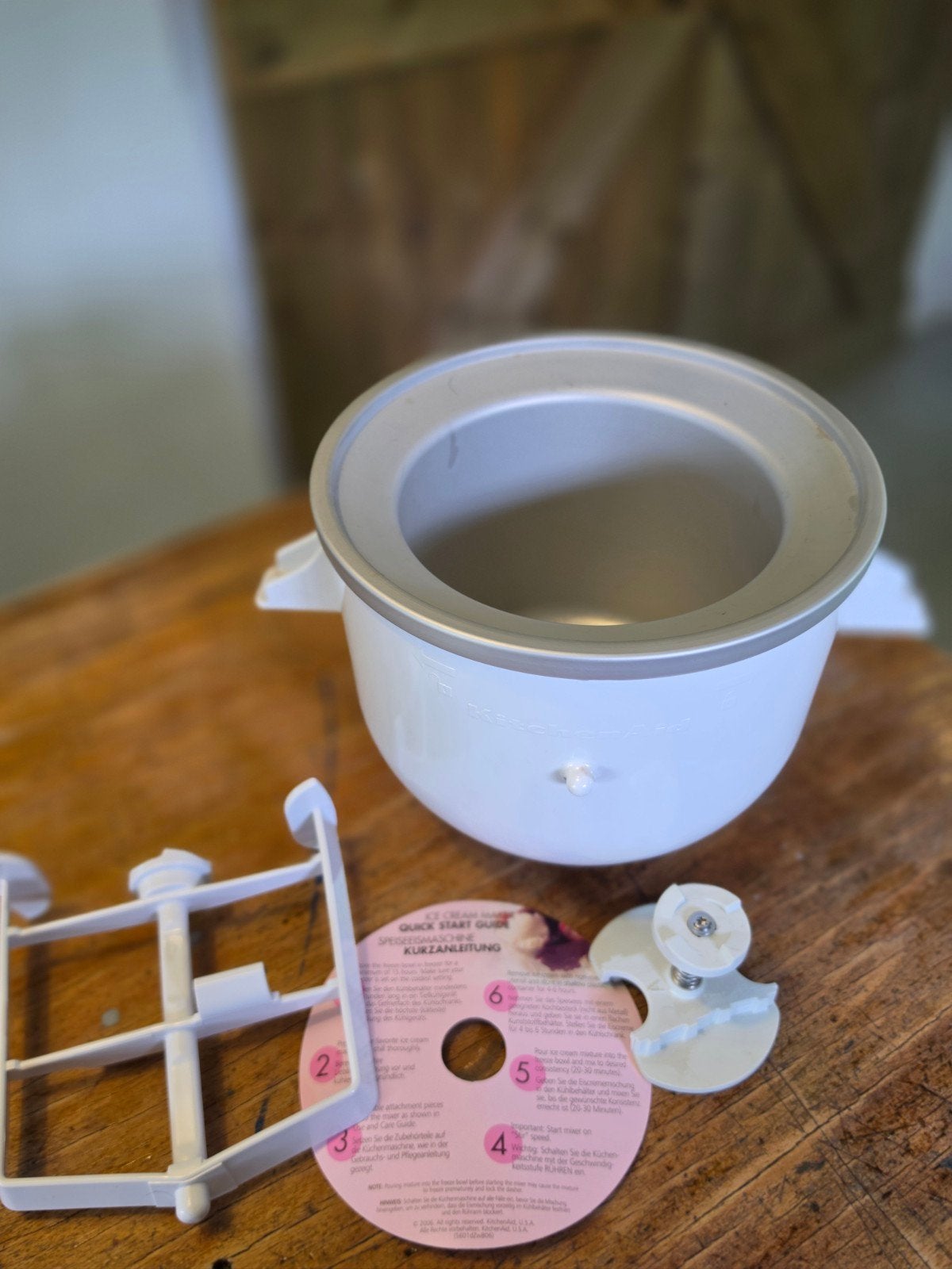 KitchenAid IJsmaker - Maak zelf heerlijk ijs!, Ophalen of Verzenden, Nieuw, Koelelement