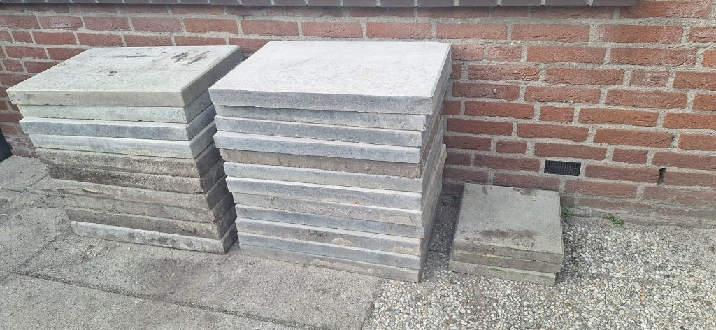 60x40 cm bentontegels/ straattegels/ stenen gratis, Tuin en Terras, Ophalen, Gebruikt, Minder dan 5 m², Beton