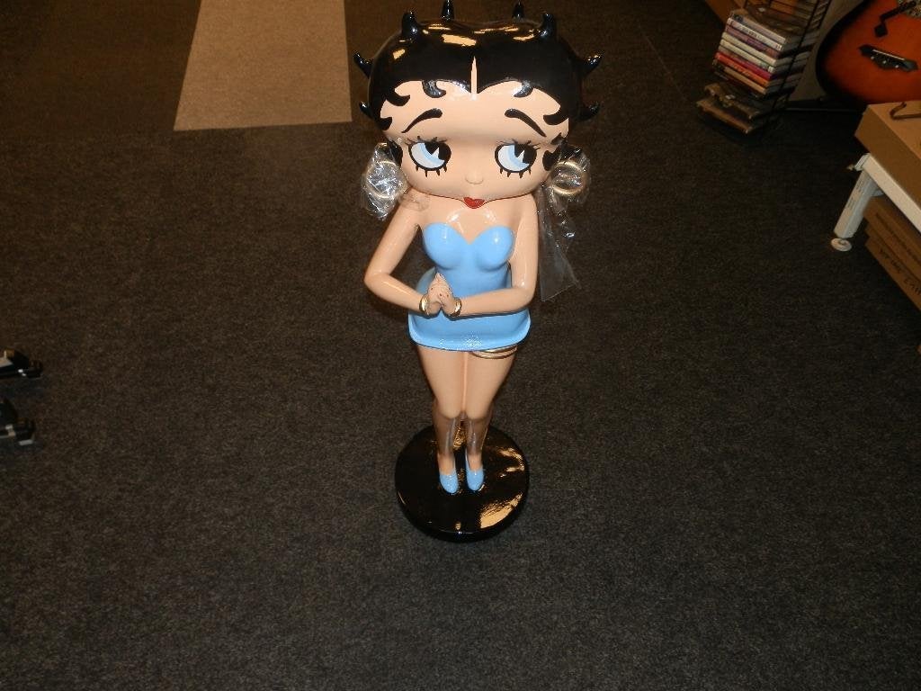Beeld Betty Boop 2 varianten geel en blauw, Verzamelen, Ophalen of Verzenden, Nieuw, Fantasy