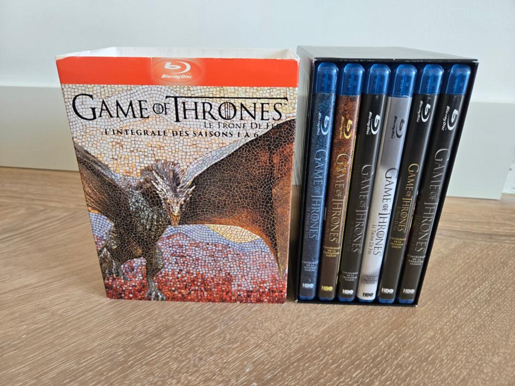 Game of Thrones – Complete Seizoenen 1–6 Blu-ray Box Set, Ophalen, Zo goed als nieuw, Boxset