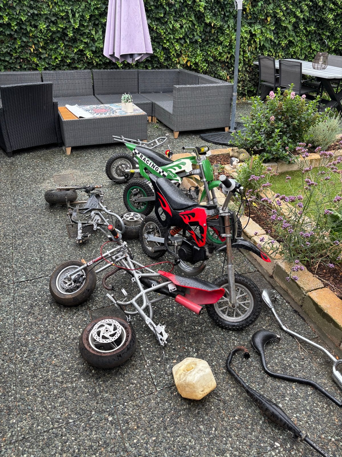 Minibikes en onderdelen, Fietsen en Brommers, Minibikes, Midibikes en Pitbikes, Gebruikt, Overige typen, Ophalen
