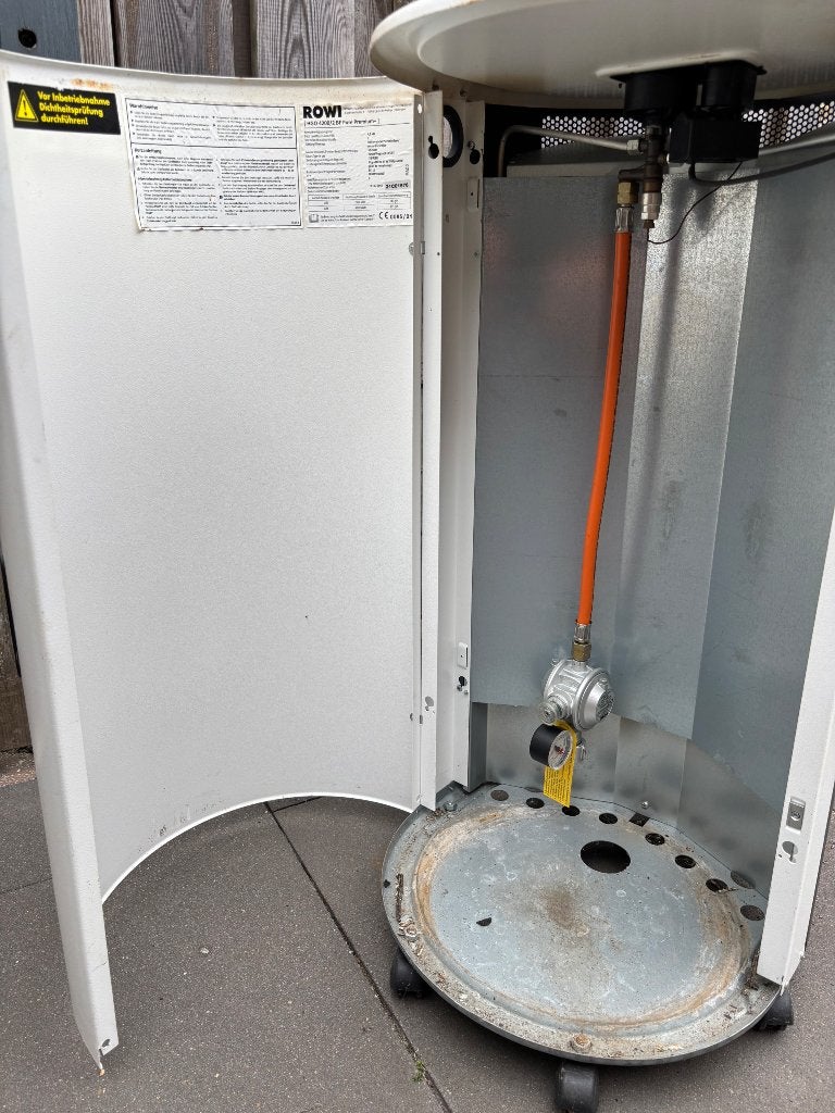 Bij verwarming (terrassen), Ophalen, Gebruikt