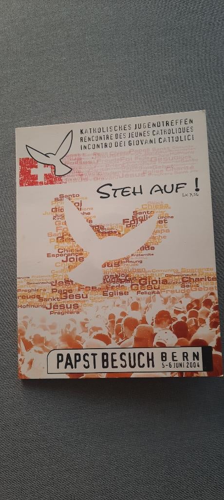 Pausbezoek van Johannes Paul II in Zwitserland., Ophalen of Verzenden, Overige landen