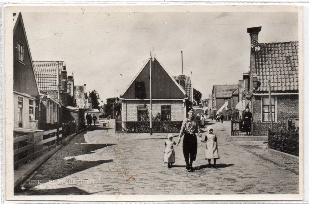 Urk Dorpsgezicht, Ophalen of Verzenden, 1940 tot 1960, Gelopen, Flevoland