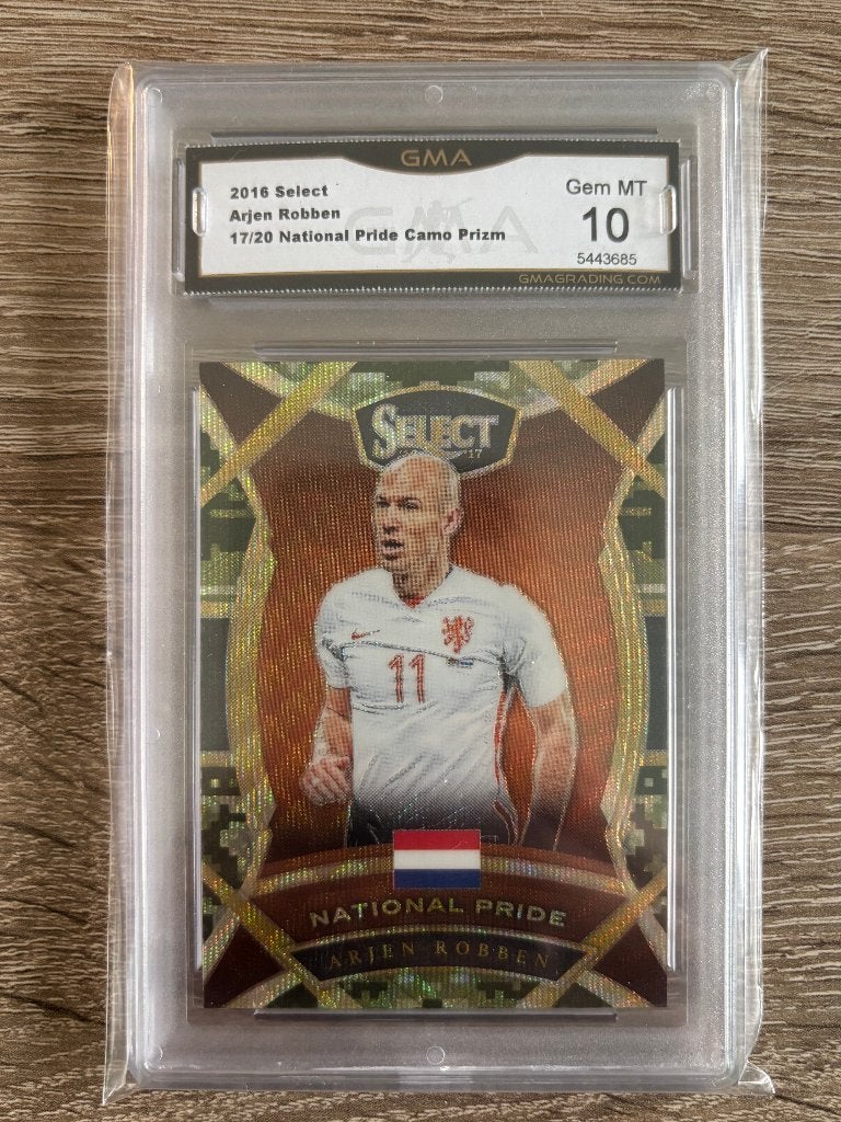 Arjen Robben /20 GMA 10 - 2016 Panini Select, Verzenden, Zo goed als nieuw, Buitenlandse clubs, Spelerskaart