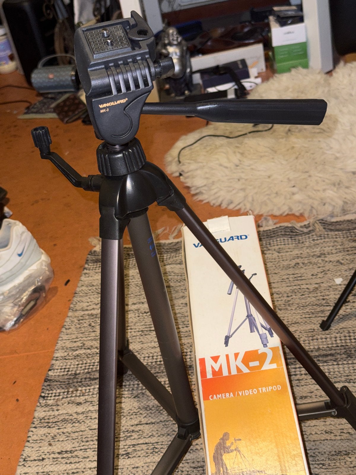 Vanguard MK-2 Camera/Video Statief - Stabiel en Compact, Gebruikt, Snelkoppelingsplaat, Vanguard, 125 tot 150 cm
