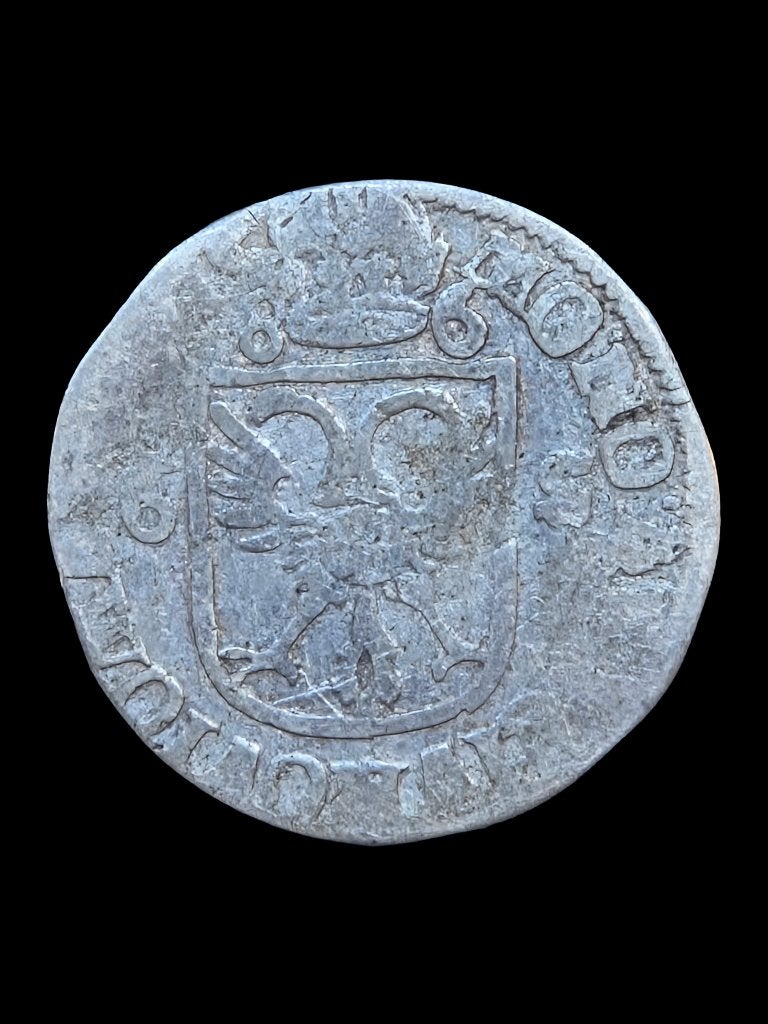 Rijderschelling Nijmegen 1686, Postzegels en Munten, Munten | Nederland, Vóór koninkrijk, Zilver, Losse munt, Overige waardes