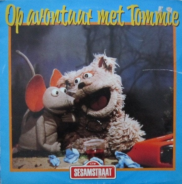 lp,Sesamstraat – Op Avontuur Met Tommie, Ophalen of Verzenden, Verhaal of Sprookje
