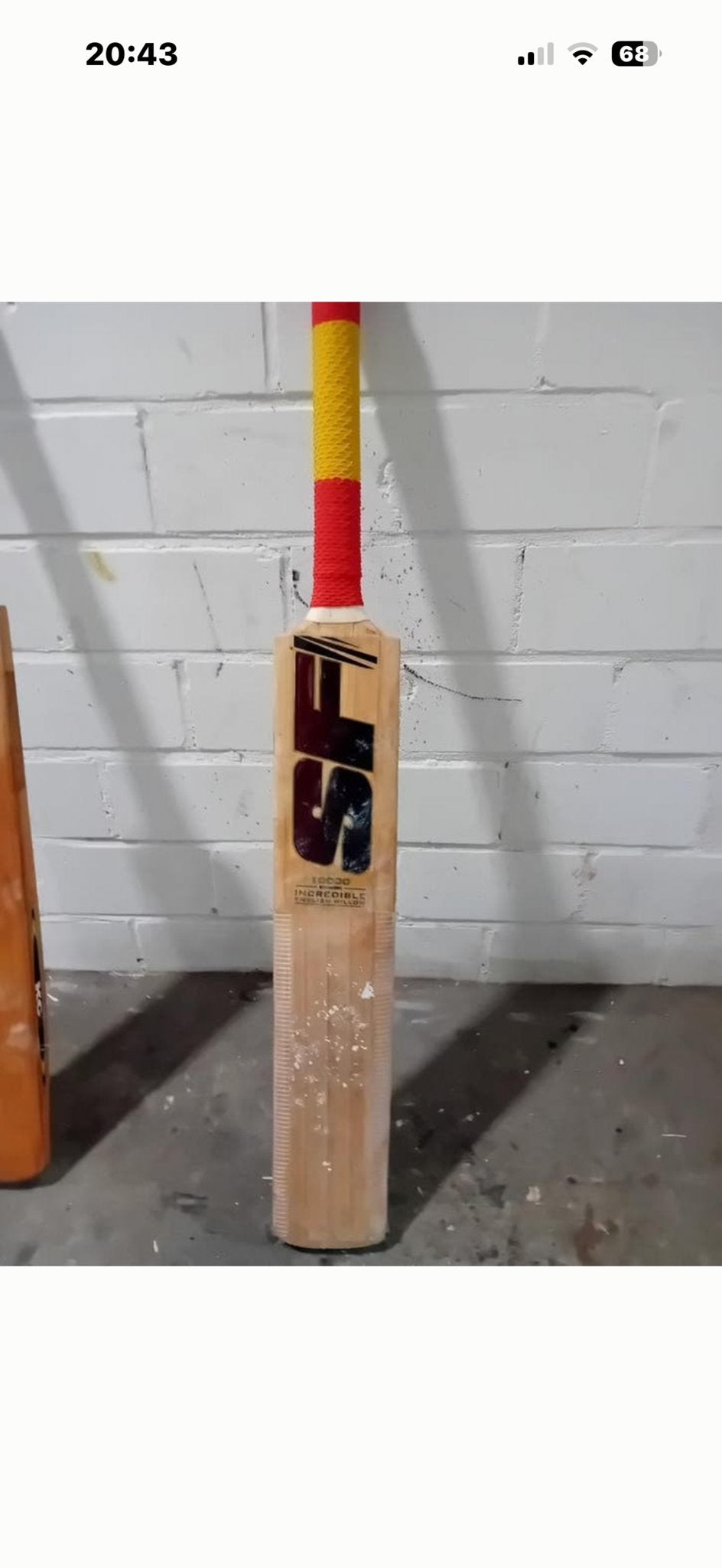 SF Incredible Cricket Bat - 1.0 kg, Ophalen of Verzenden, Gebruikt