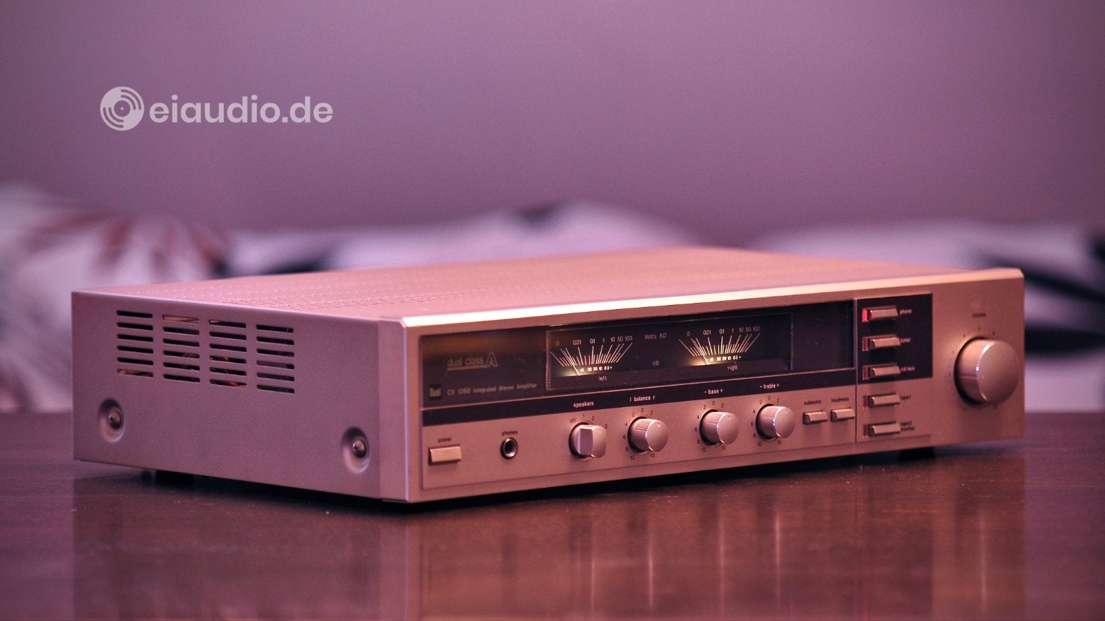 Dual CV 1260 Stereo Versterker - Vintage Audio, Audio, Tv en Foto, Versterkers en Receivers, Gebruikt, 60 tot 120 watt, Stereo