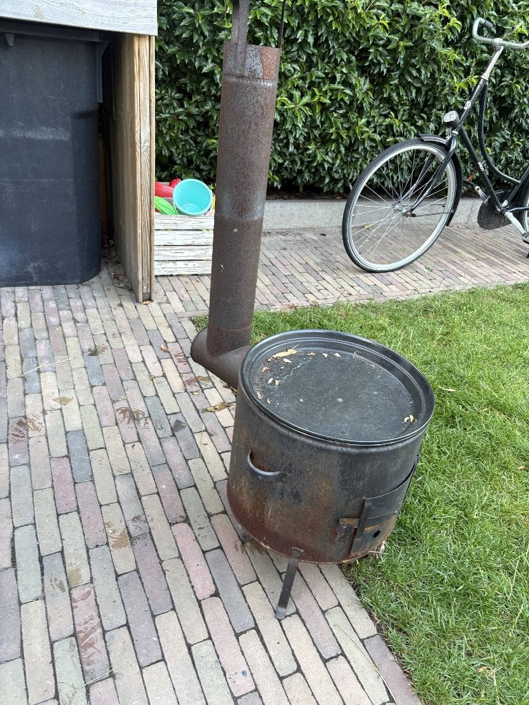 (vuur) bbq, Ophalen, Gebruikt, Vuurlab
