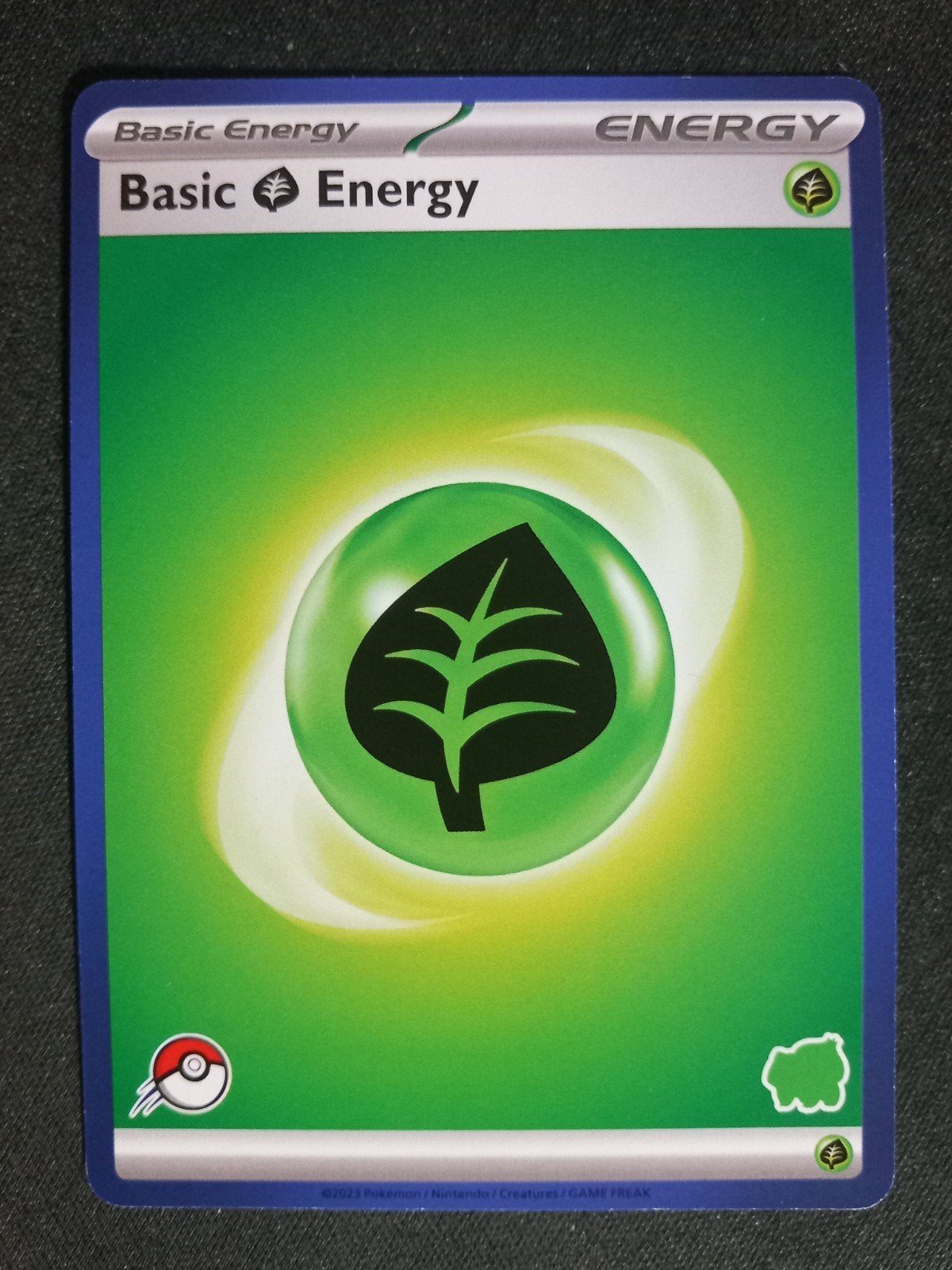 Basic Grass Energy My First Battle Blue Border Excellent, Verzenden, Zo goed als nieuw, Losse kaart