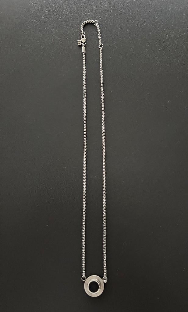 Melano NIEUW Kosmic ketting zilver, Sieraden, Tassen en Uiterlijk, Met hanger, Verzenden, Nieuw, Zilver